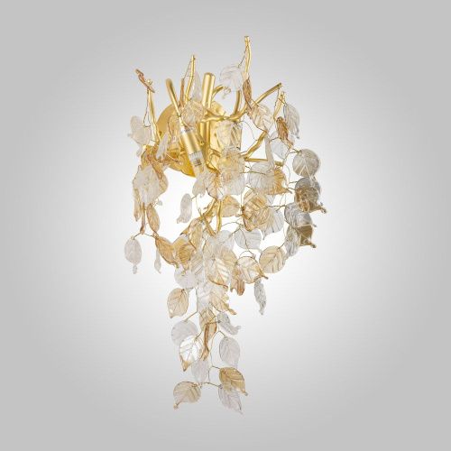 Светильник настенный AM Group Forest (Форест) FOREST AP3 GOLD - фото 3