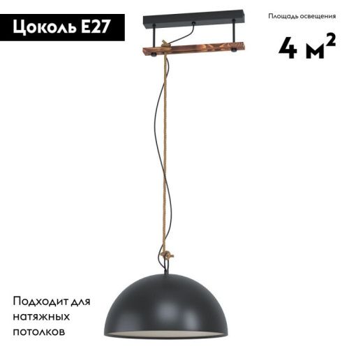 Люстра подвесная Eglo HODSOLL (ХОДСОЛЛ) 43396 - фото 2