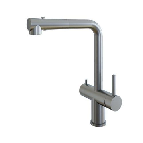 Смеситель для кухни Grandex Aqua Integra-SP 902049 на мойку сатин - фото 2