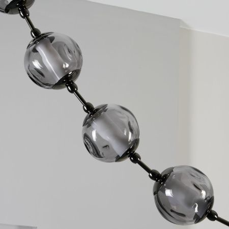 Светильник подвесной Delight Collection OD2437A-16 pearl black/smoke