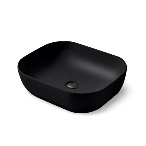 Раковина Vincea 50 см VBS-101MB накладная цвет черный матовый