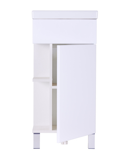 Тумба с раковиной Orange МИНИ Mini2-40TUW+Ra 40,5х22х84,2 - фото 3