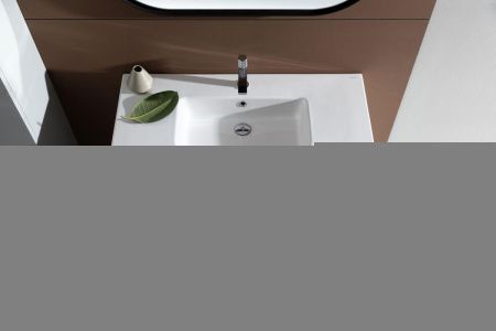 Раковина керамическая Allen Brau Fantasy 4.11014.20 100х50 встраиваемая цвет белый 1 отверстие под смеситель