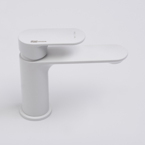 Смеситель WasserKRAFT Mindel 8500 8503 на раковину белый - фото 5