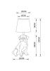 Настольная лампа Arte Lamp BOBBY (БОББЫ) A1512LT-1WH