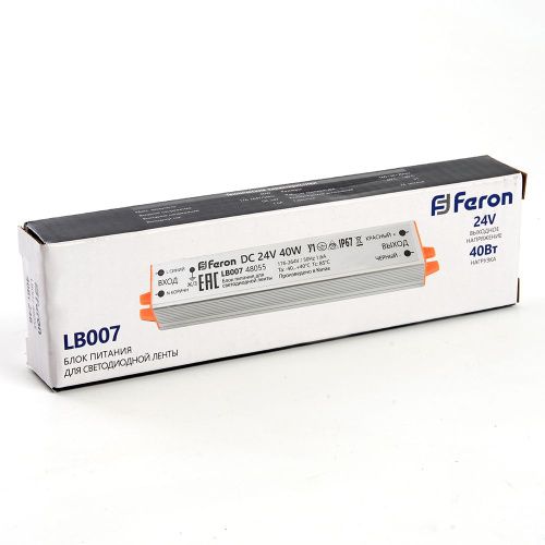 Трансформатор для светодиодной ленты Feron LB007 48055 - фото 5