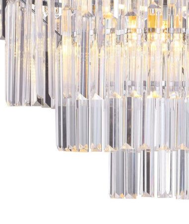 Люстра подвесная Natali Kovaltseva Angel (Ангел) ANGEL 81429/8C CHROME