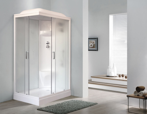 Душевая кабина Royal Bath НР RB8120HP6-WC-R 120х80 прямоугольная с крышей - фото 2