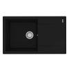 Кухонная мойка LeMark Imandra 840 9910031 84х50 цвет антрацит поверхность матовая