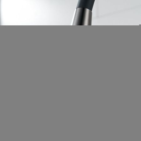 Смеситель для кухни Shevanik S543T-3 на мойку черный/оружейная сталь