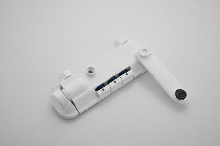 Душевая стойка Belz B713 B25713-8 настенная цвет белый