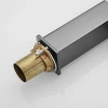Смеситель Shevanik S6801T на раковину оружейная сталь