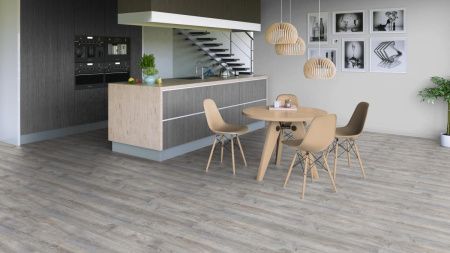 Ламинат Tarkett Estetica 933 Дуб Эффект светло-серый Т028090 толщина 0,9 см 33 класс 1292х194