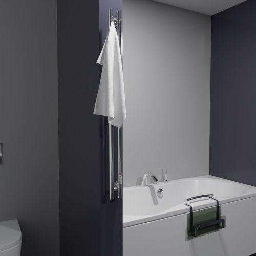 Полотенцесушитель Маргроид Inaro Inaro-1206-025R 9х120 электрический хром - фото 3