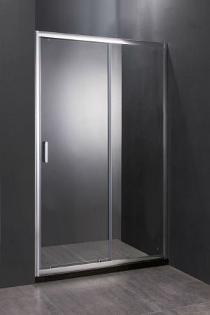 Душевая дверь Orange E02-150TCR 150х190 стекло прозрачное профиль хром