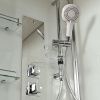 Душевая кабина AvaCan Z120 120х90 прямоугольная с крышей ориентация универсальная