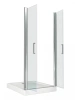 Душевая перегородка Good Door PANDORA ПД00078 90х185 стекло прозрачное профиль хром