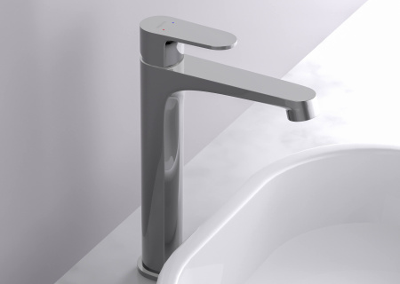 Смеситель Aquatek ОБЕРОН AQ1204CR на раковину хром без термостата