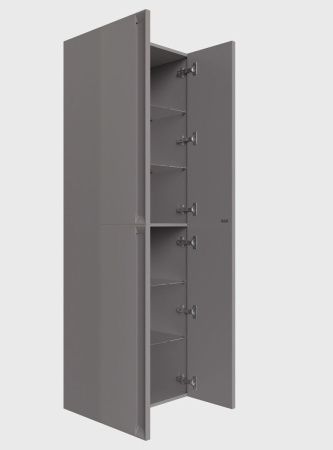 Шкаф-пенал Allen Brau Eclipse 2.0 1.E1006.PGM 2.0 60х180 подвесной цвет серый