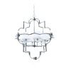 Люстра подвесная Lumina Deco Baltimore (Балтиморе) LDP 8020-6 CHR+WT