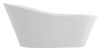 Ванна акриловая BelBagno BB63-1800-W0 180х80 отдельностоящая овальная с ножками