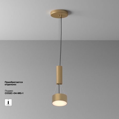 Светильник потолочный Maytoni Technical Zon C032CL-12W3K-RD-MG - фото 2