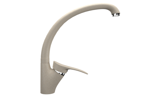 Смеситель для кухни Ulgran Classic U-001-328 на мойку бежевый