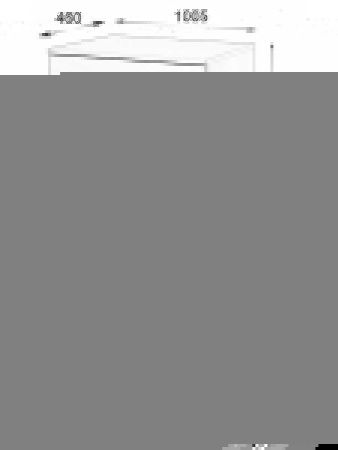 Тумба с раковиной Orange Line Li-100TuwMDF+B08-585W 100х50