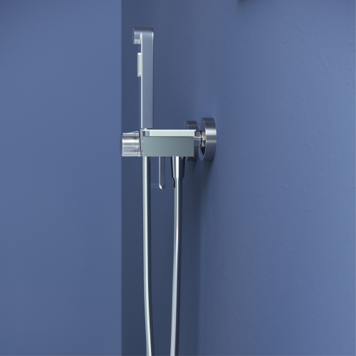 Гигиенический душ со смесителем RGW Shower Panels (Шоувер панелс) 581408220-01 хром - фото 4