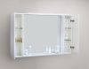 Зеркало-шкаф BelBagno Fly-Marino MARINO-SPC-1000/750-2A-BL-P 100х80 подвесной цвет белый