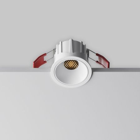 Светильник встраиваемый Maytoni Technical Alfa LED DL043-01-10W2.7K-RD-W
