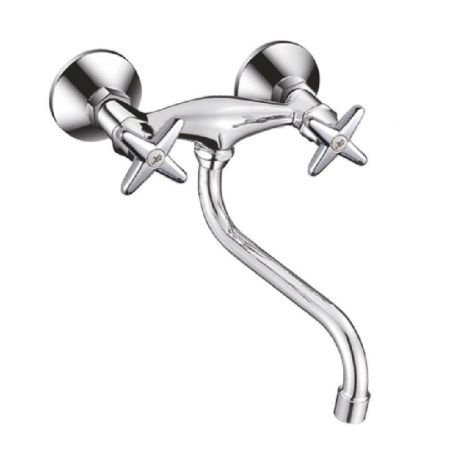 Смеситель для кухни Cron CN4620 настенный хром