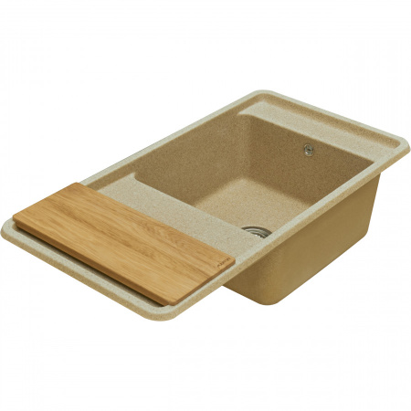 Кухонная мойка Aquaton Беллис 1A725132BS220 97х51 цвет светло-коричневый