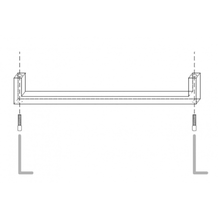 Полотенцедержатель Kerasan CENTO 911501