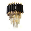 Светильник настенный Lumina Deco Funneli (Фуннели) LDW 6003-2 BK+F.GD