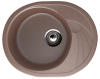 Кухонная мойка Ulgran Classic U-403-307 60х45 цвет коричневый