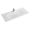 Раковина из искусственного камня Cezares ECO CZR-1200/480-LV-MR-ECO 120х50 подвесная цвет белый 1 отверстие под смеситель