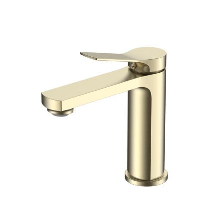 Смеситель Vincea Arco VBF-4AR01BG на раковину золото