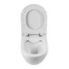 Чаша унитаза подвесная BelBagno AMANDA BB051CHR цвет белый без сиденья безободковая каскадный смыв