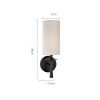 Бра Delight Collection Wall lamp (Валл ламп) MT8865-1W black