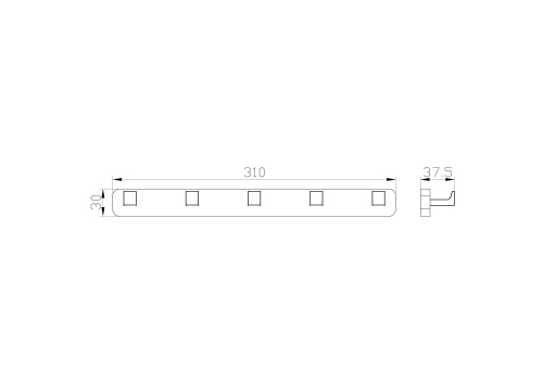 Крючок Wonzon & Woghand WW-9555 - фото 2