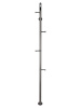 Полотенцесушитель электрический Wonzon & Woghand Kassel WW-AL616-BGM 10х165 темный графит
