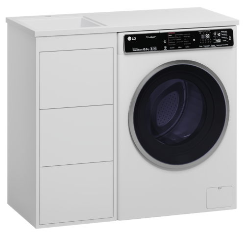 Тумба под раковину Brevita Grafit GRA-01040-023Я 39x46x86 - фото 5