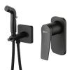 Гигиенический душ со смесителем LeMark Bronx LM3719BL черный