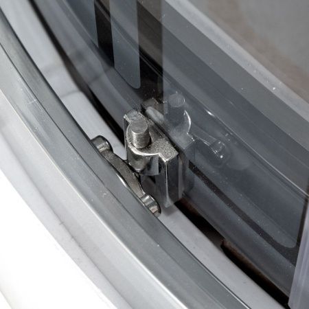 Душевая кабина AvaCan BM1590BLACK 90х90 четверть круга с крышей ориентация универсальная