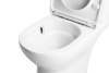 Унитаз напольный с бачком BelBagno LOUNGE BB2802CP/T-TOR/SC белый с сиденьем микролифт безободковый смыв торнадо