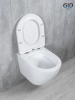 Унитаз подвесной Gid Tornado 62258Y белый с сиденьем микролифт безободковый смыв торнадо