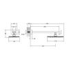 Верхний душ Gessi Eleganza 46148#713 латунь