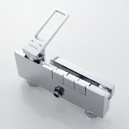 Душевая стойка Shevanik S6826 настенная цвет хром