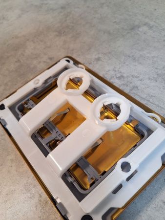 Клавиша смыва механическая AltroBagno Beni aggiuntivi AltroBagnoPFP003FQ цвет розовый